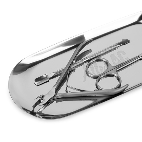 Plateau à outils en métal AlleLac, couleur argent