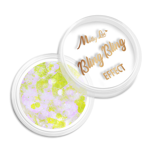Пилок для нігтів MollyLac Bling Bling Effect 1 г № 06