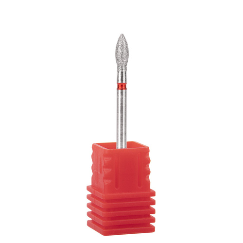 Fraise diamantée pour cuticules « larme » mini, douce