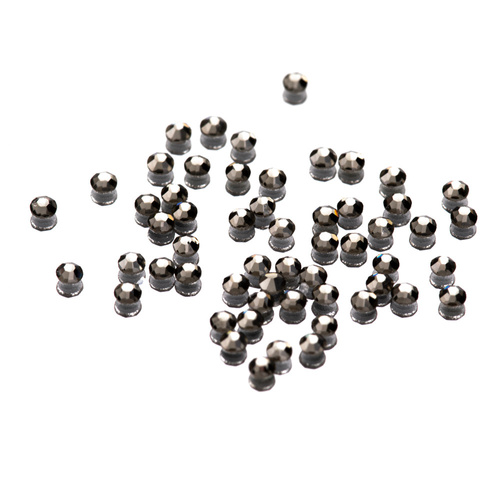 Strass per unghie in vetro SS3 Black Diamond, circa 50 pezzi.