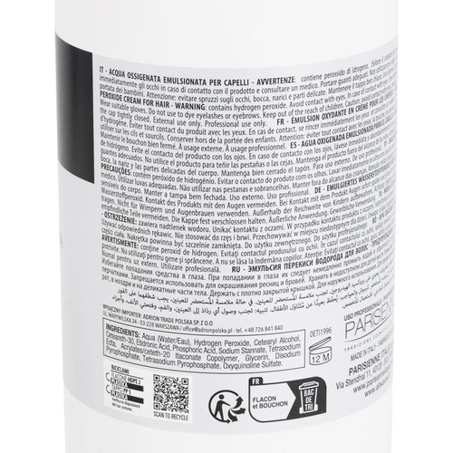 Woda utleniona w emulsji Allwaves 40 vol. 12% 1000 ml
