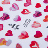 Thin, Self-Adhesive Valentine's Day Nail Stickers CA-434