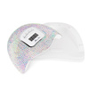 Lampa do paznokci LED/UV 150W Molly Nails do lakierów hybrydowych żeli i akrylożeli w cyrkonie crystal silver holo X5 MAX