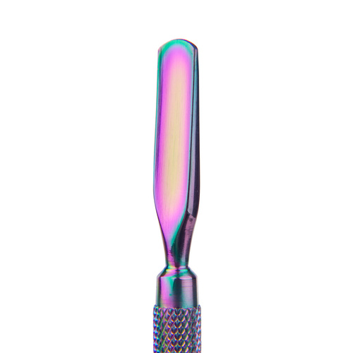 Ciseau double face pour cuticules et ongles rainbow YC004