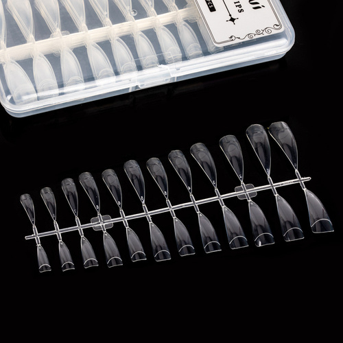 Spitz-Tips, klar, durchsichtig, 240 Stück, Modell PH-27