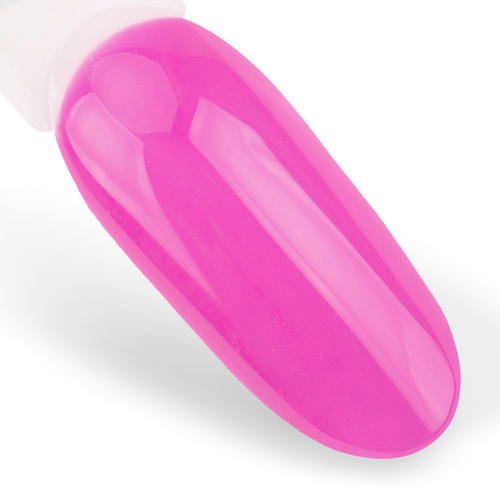 5 + 1 gratis: Esmalte híbrido MollyLac Power Flower fucsia, sin HEMA ni Di-HEMA, 10 g, n.º 724