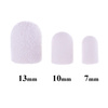 Kapturki do pedicure 7 mm gradacja 120 100szt Fabric Podo AlleMed Biały White