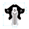 Premium Aluminum MollyLac Nail Form Templates, 500 pcs