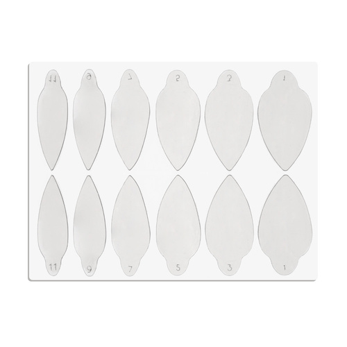 Moules autocollants en silicone pour Dual Form Spitz ST012-1 MollyLac, 24 pièces