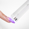 Molly Nails 3W LED nail lamp for hybrid varnishes, gels, and acrylic gels, cordless, white U2