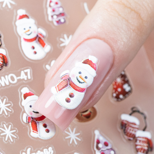 Adhesivos navideños para uñas Molly Nails SW0-47