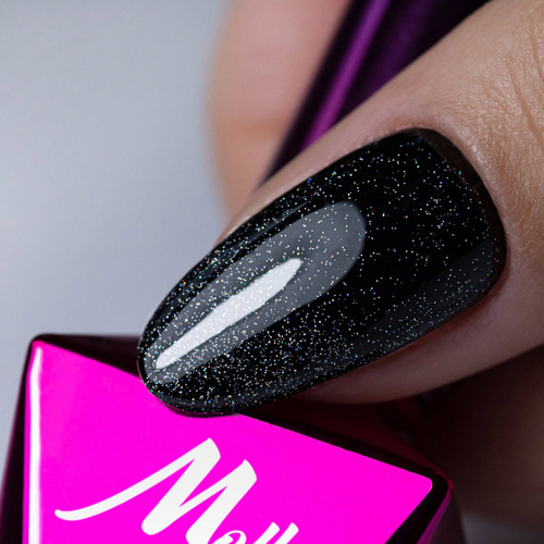 5+1 gratis: Top-LED/UV-Lack ohne Abwischen mit Glitzerpartikeln – Molly Nails Sparkle Top Star 10 g