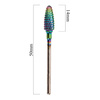 Profesjonalny frez kobaltowo wolframowy tęczowy model Flame M 3/32" Nr 3