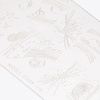 Stamp plate with Nicole Diary patterns No. 176