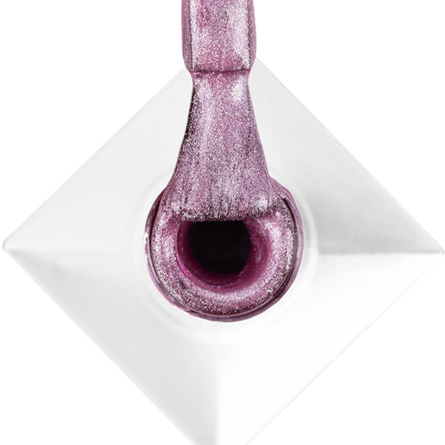 Magnetyczny lakier hybrydowy z efektem kociego oka Cat Eye Womanity Amethyst Molly Nails HEMA/Di-HEMA Free 8g Nr 443