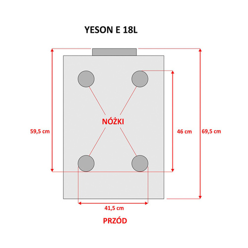 Autoclave Medizio YESON E 18L NEGRO LED