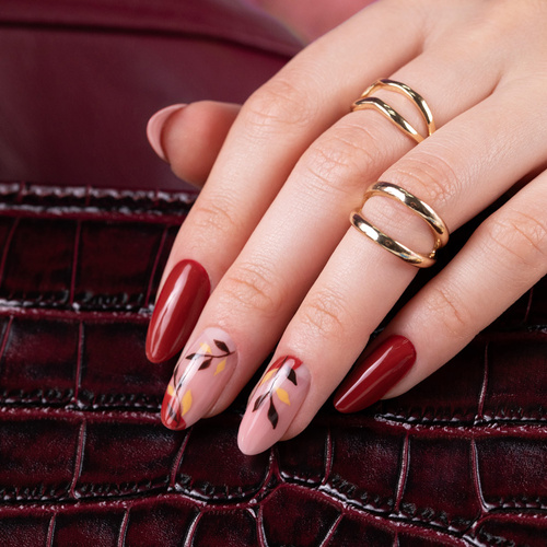 Smalto ibrido LED/UV Gel Polish The Trend Edit n. 303 Honey Mustard MollyNails senza HEMA/Di-HEMA 8 g