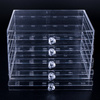 Acrylic cassette stand with drawers for tips or templates
