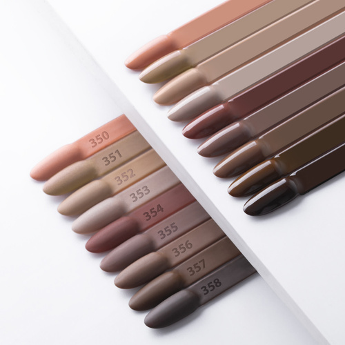 Lakier hybrydowy Molly Nails Choco Dreams Cocoa Cookie HEMA/Di-HEMA Free 8g Nr 358