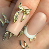 Ozdoby do paznokci kokardki 3D Molly Nails Nr 2 10 szt