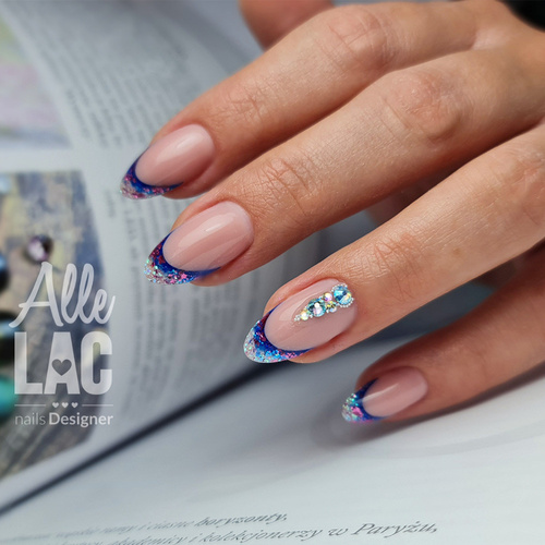 Polvo para uñas Bling Bling Effect Allepaznokcie 1 g N.º 07
