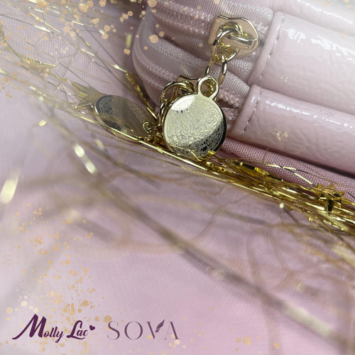 Trousse à crayons et étui à pinceaux « Sova » par Aleksandra Sowa-Falarz, rose