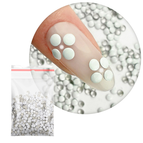 ShinePins – glatte Nieten, Glitzersteine, Nagelverzierungen, groß, NTN Premium Nr. 1, 5 g