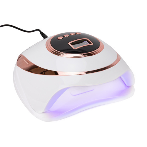 Lámpara para uñas dual UV/LED de 220 W «No Name» para esmaltes híbridos, geles y acrilogeles, color blanco, modelo Z7