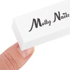 Bloczek blok polerski Molly Nails 240/240 Premium biały