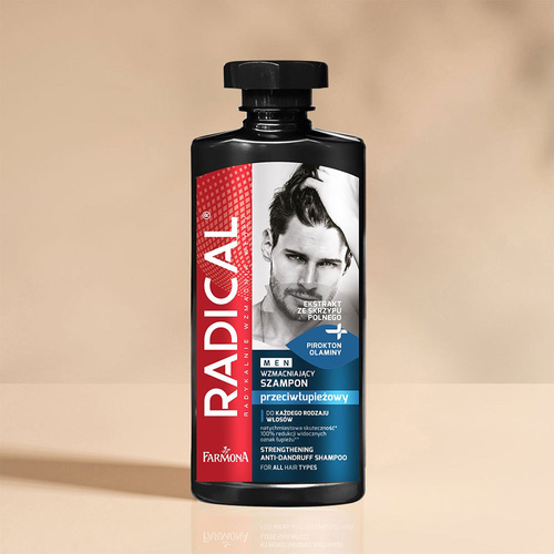 Shampoing fortifiant antipelliculaire Farmona Radical Men 400 ml