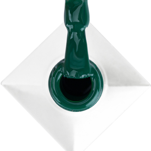 Esmalte híbrido Molly Nails Green Party Dark Green sin HEMA ni Di-HEMA, 8 g, n.º 88