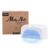 Lampa LED/UV do utwardzania produktów bez TPO żele akrylożele gel polish Molly Nails BQ-L8 298W 3m długości kabla
