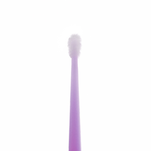 Applicateurs professionnels sans fibres pour cils, violets, 100 pièces