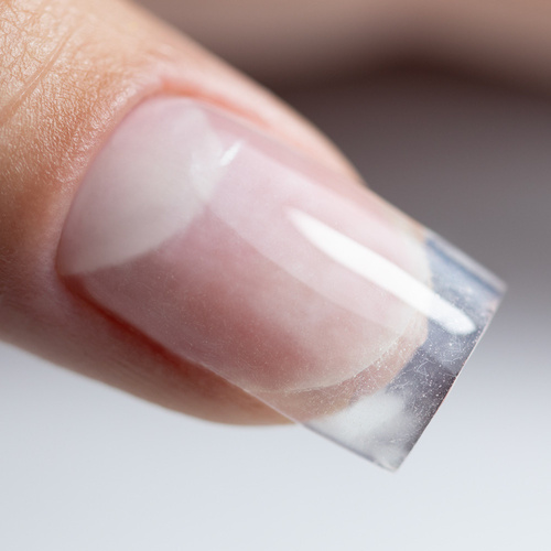 10 + 1 gratis: LED/UV-Grundierung mit Fasern von Molly Nails Rubber Fiber Base Clear 10 g