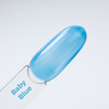 Kolorowy top bez przemywania top no wipe Crystal Glass Molly Nails Baby Blue HEMA/Di-HEMA Free 10g