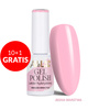 10+1gratis Lakier hybrydowy LED/UV Gel Polish Pinks PI4 Pastel AlleLac HEMA/Di-HEMA Free 6g