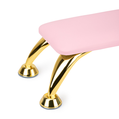 Maniküre-Stütze auf goldenen Füßen von AlleLac, rosa