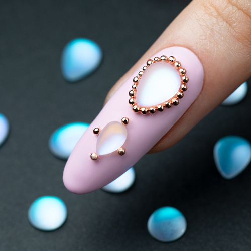 Ozdoby do paznokci kamyki Molly Nails 20 szt
