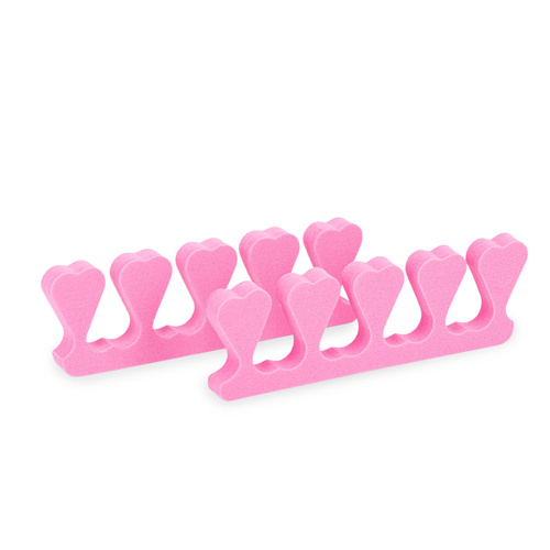 Pink Pedicure Separators, 20-pack