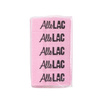 AlleLac Mini-Doppelseitige Polierscheibe 100/180, rosa, 15 Stück