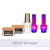PRO MATCH SYSTEM 4+1 White Whisper: 3x żele 15g: Jelly&SelfLeveling&Gel in bottle+Baza+Doctor Top 10g GRATIS