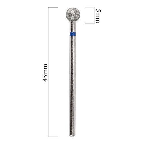 5 mm blue medium diamond ball cutter