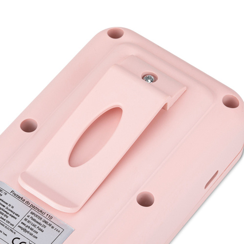 Фреза для нігтів 50 Вт No Name для манікюру та педикюру, рожева, 110 45 000 обертів
