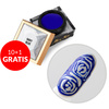 10 + 1 gratis Creative Flow Color Gel  - Gel creativo para Nail Art con el que conseguir efectos de diseños difuminados y suaves Molly Nails Navy Blue sin HEMA/Di-HEMA 5 g