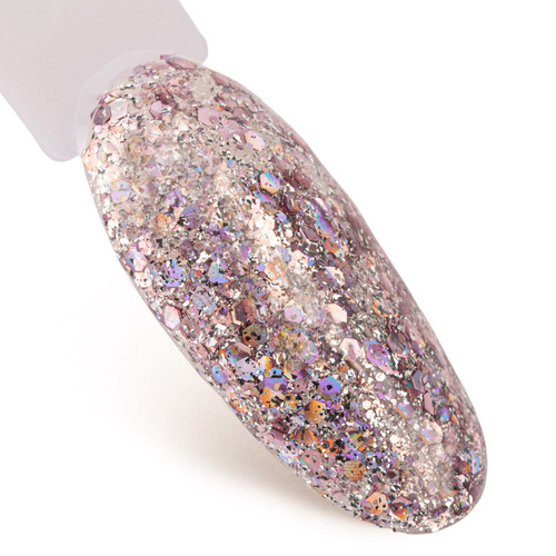 5+1 gratis Smalto ibrido glitterato MollyLac Born To Glow Dare to Shine 10 g n. 577