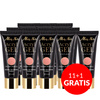 11+1gratis Akrylożel Polygel żel budujący do przedłużania AcrylGel Molly Nails HEMA/Di-HEMA Free Sunset Sparkle 30 ml