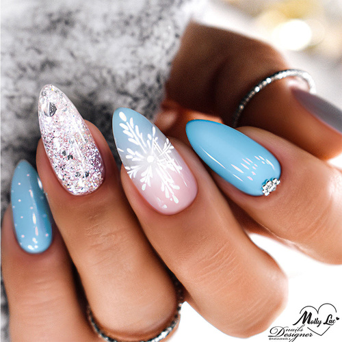 Pyłek do paznokci Bling Bling Effect Allepaznokcie 1 g Nr 08