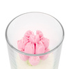 Duftkerze aus Sojawachs von MollyNails – „Strauß rosa Tulpen – Paris“, 190 g
