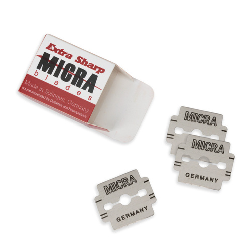 Pedicure razor blades, pack of 100