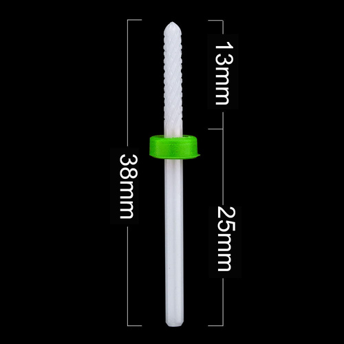 Fresa cerámica para cutículas Small Barrel Ball C 3/32" potente